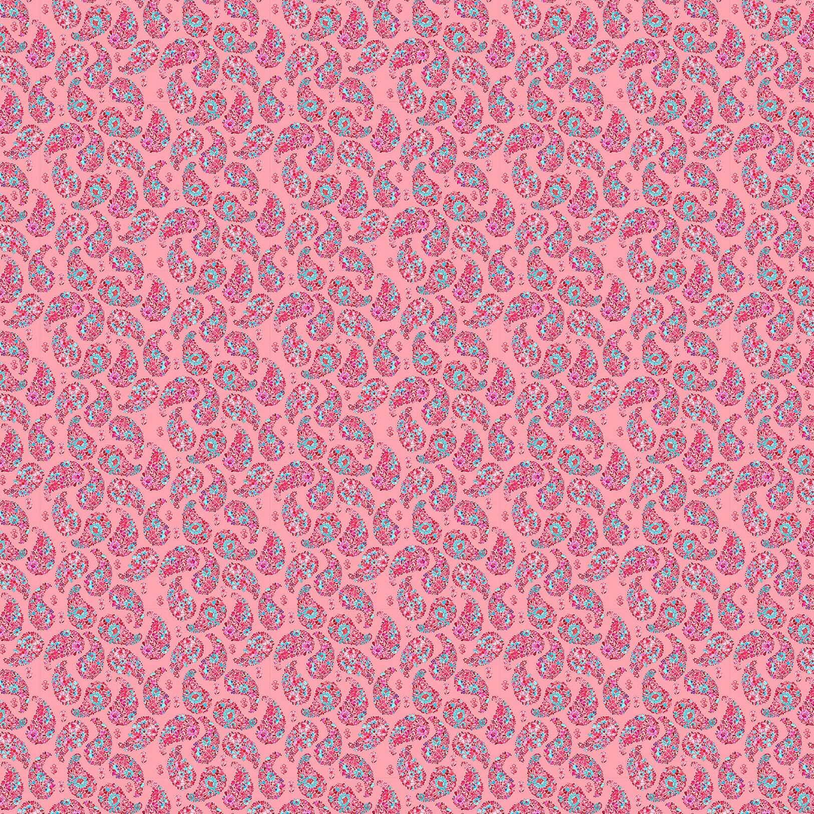 Rafiya Ruby Flamingo Lomond Pima Lawn Cotton - Dress Fabric
