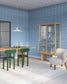 Trellis Wallpaper - Blue - Lincrusta