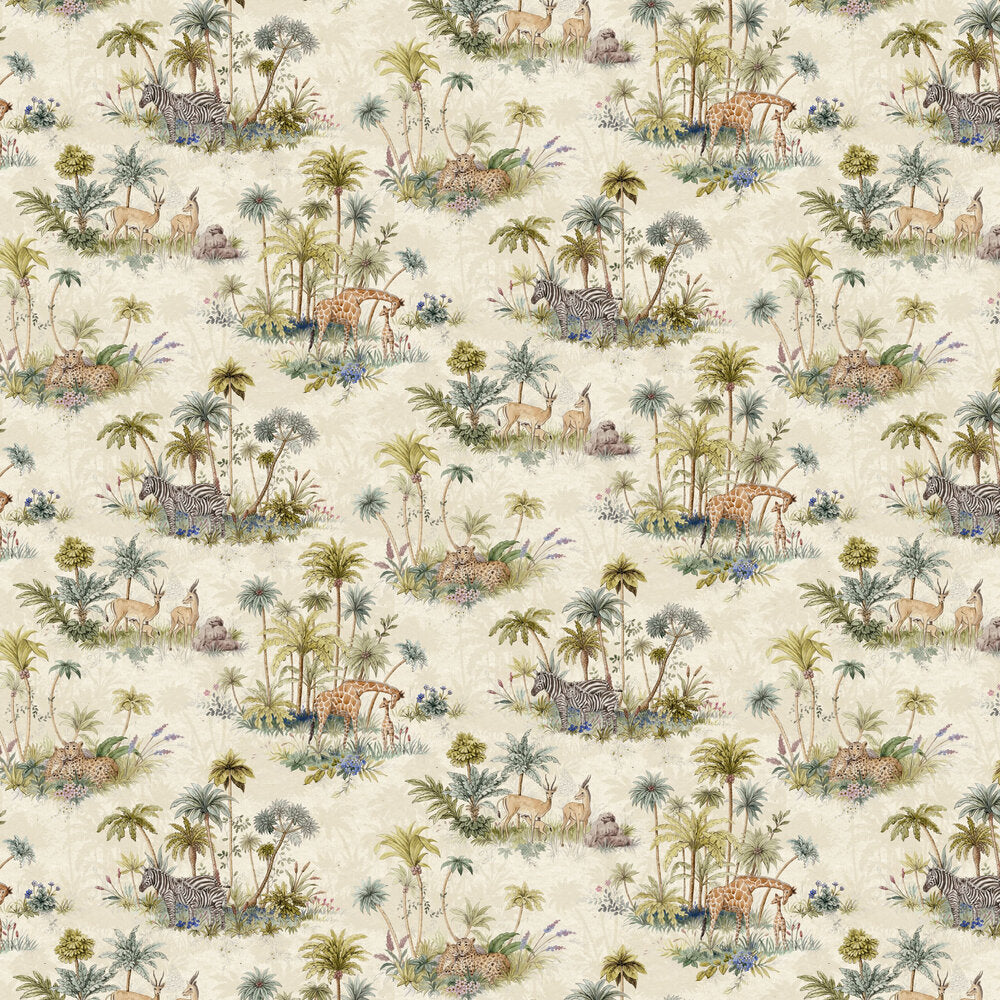 On Safari Wallpaper - Beige - The Graduate Collection