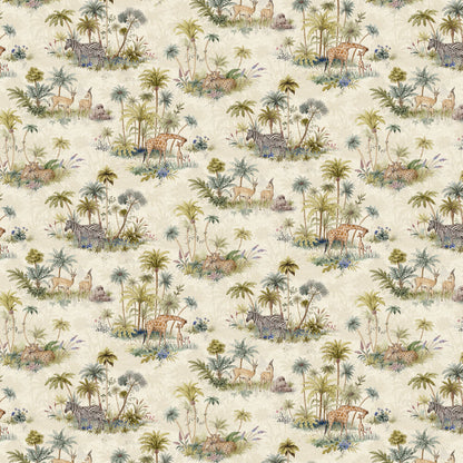 On Safari Wallpaper - Beige - The Graduate Collection