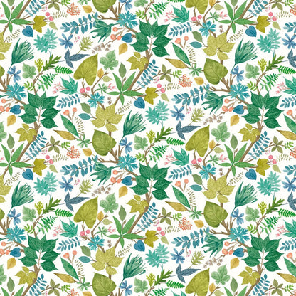 Lush Leaves Wallpaper