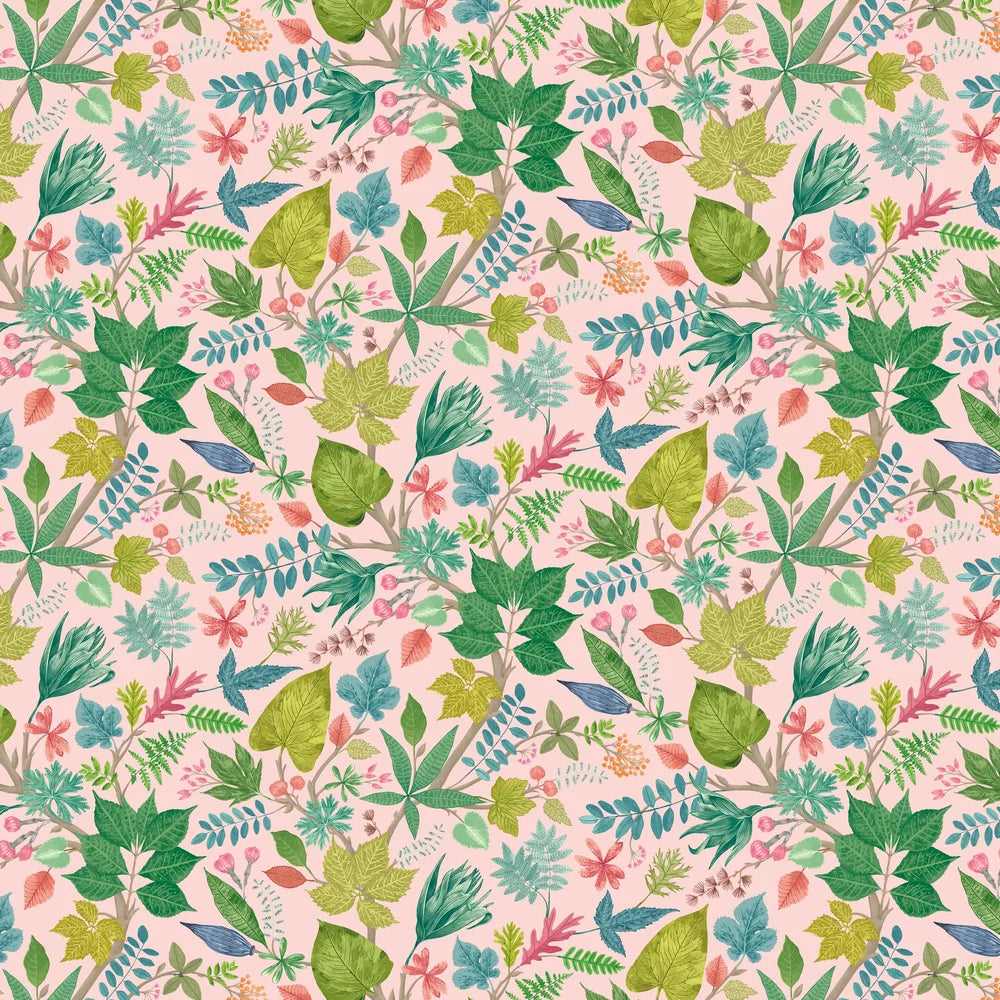Lush Leaves Wallpaper