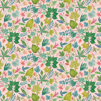 Lush Leaves Wallpaper