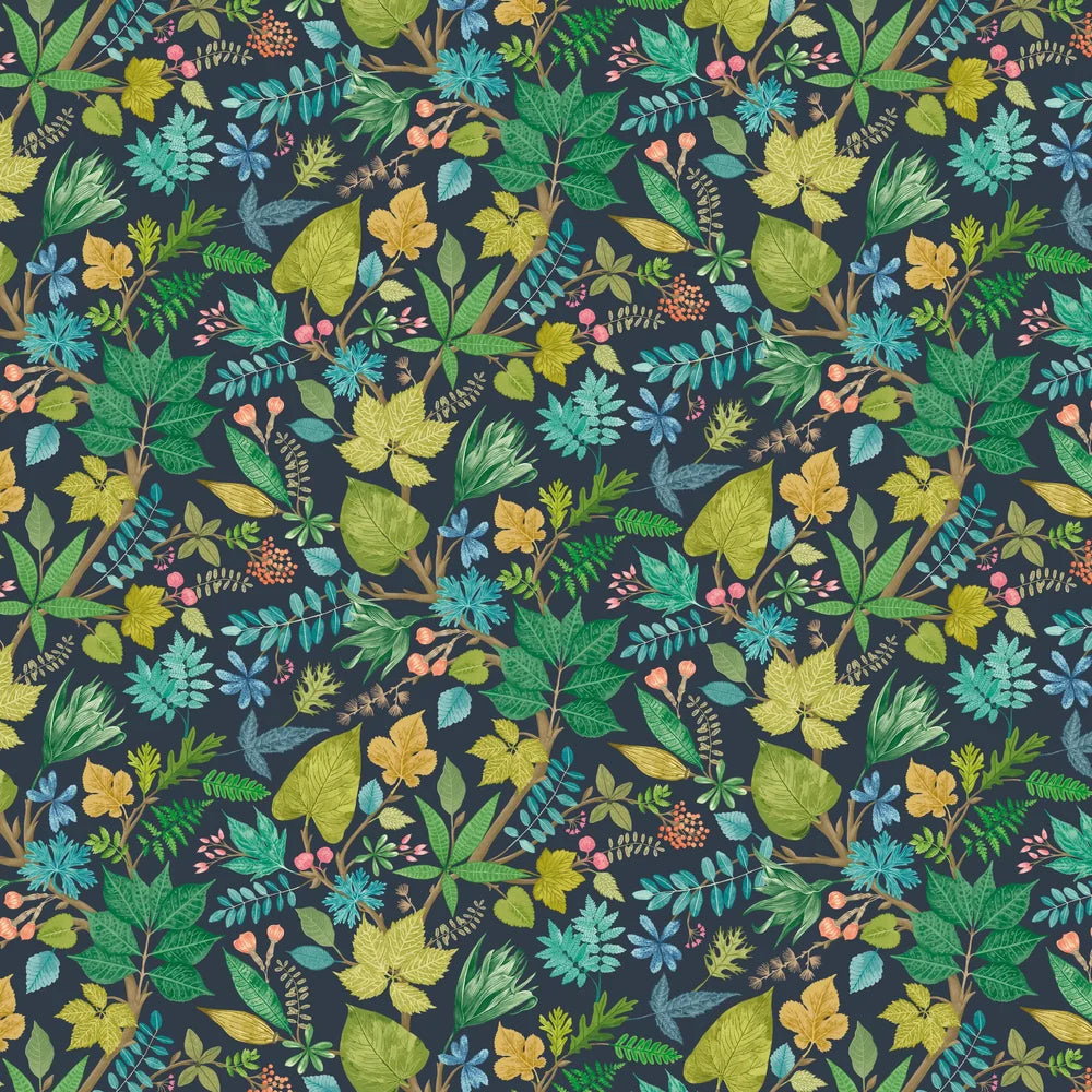 Lush Leaves Wallpaper