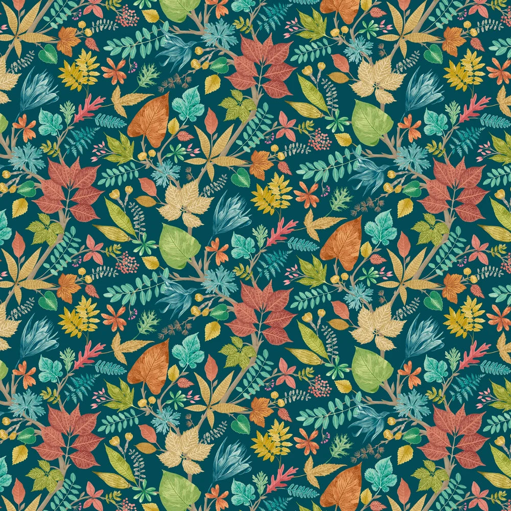 Lush Leaves Wallpaper