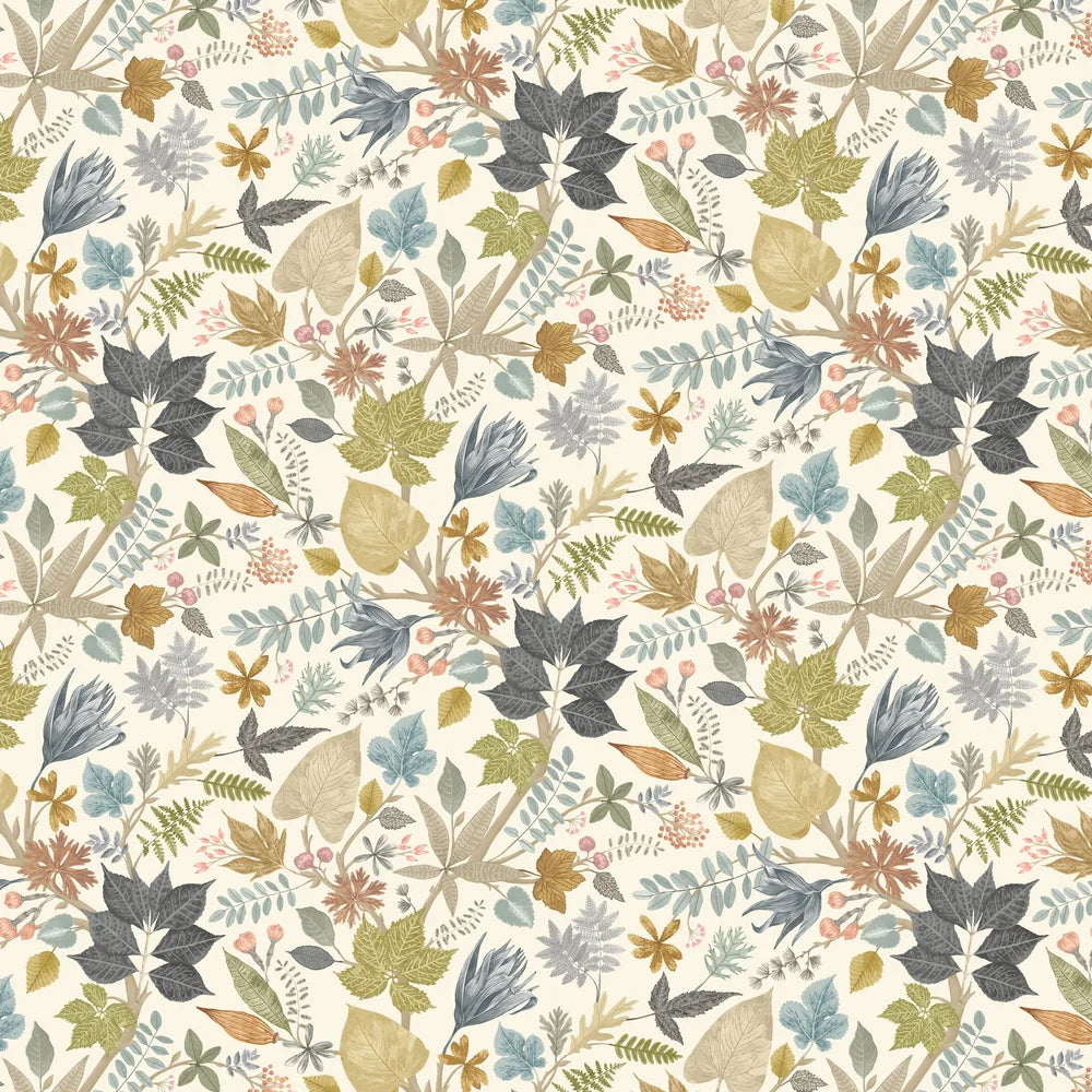 Lush Leaves Wallpaper