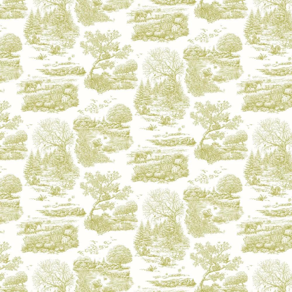 Eve Toile Wallpaper