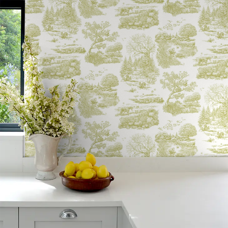 Eve Toile Wallpaper