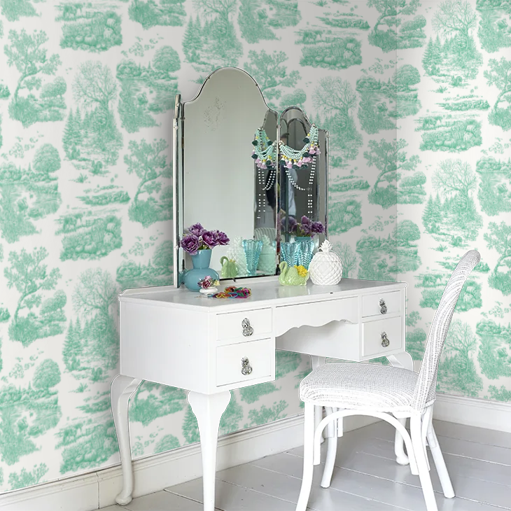 Eve Toile Wallpaper