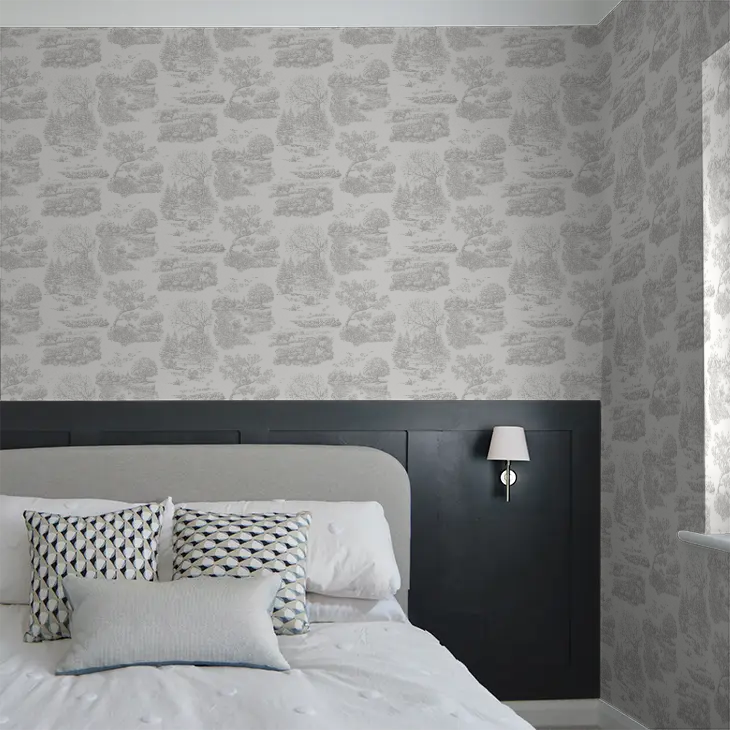 Eve Toile Wallpaper
