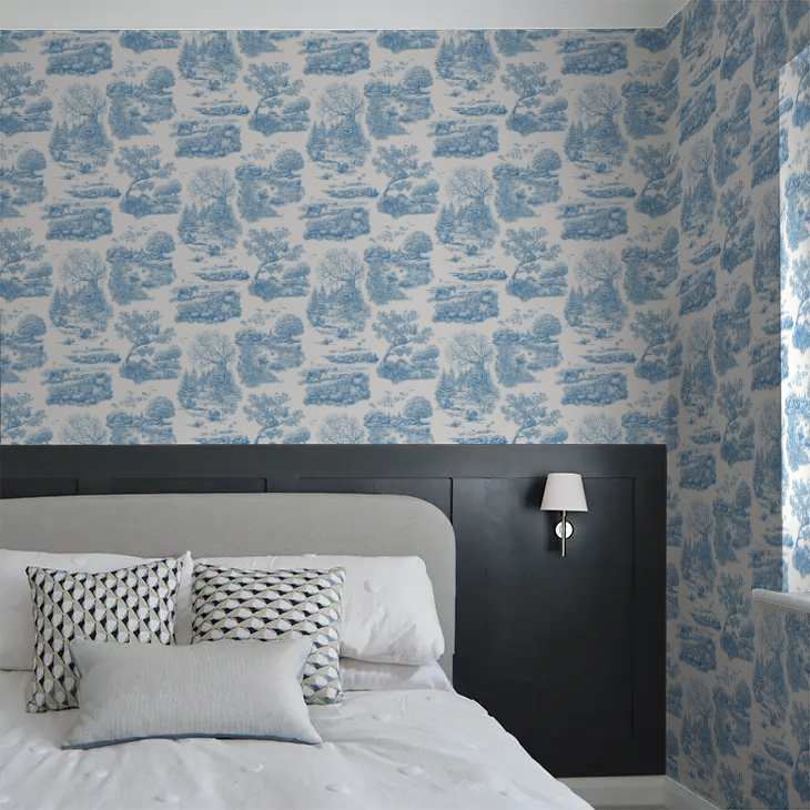 Eve Toile Wallpaper