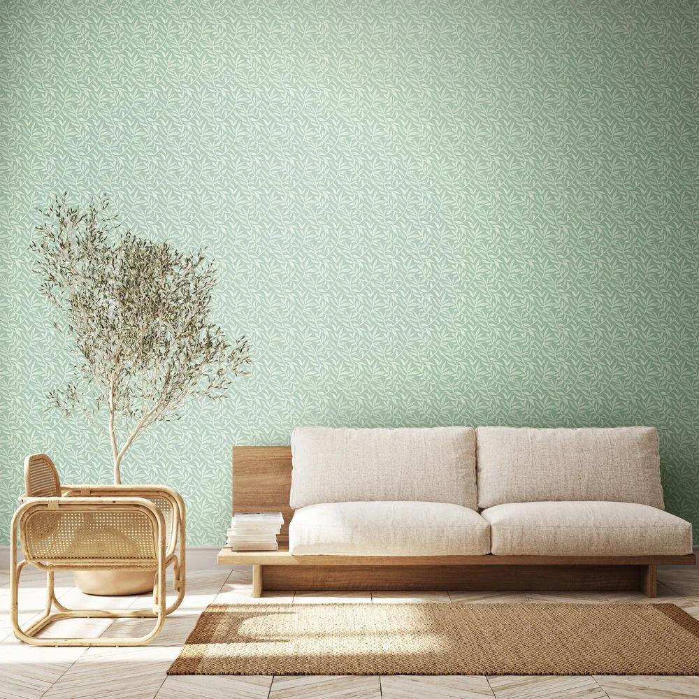 Dotty Leaf Wallpaper