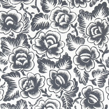 Rosario Wallpaper - Noir - P592/05 - Designers Guild