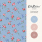 Rose & Bows Wallpaper - Blue - 125513 - Cath Kidston