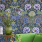 Rose De Damas Wallpaper - Indigo - PDG1168/03 - Designers Guild