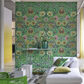 Rose De Damas Wallpaper - Jade - PDG1168/02 - Designers Guild