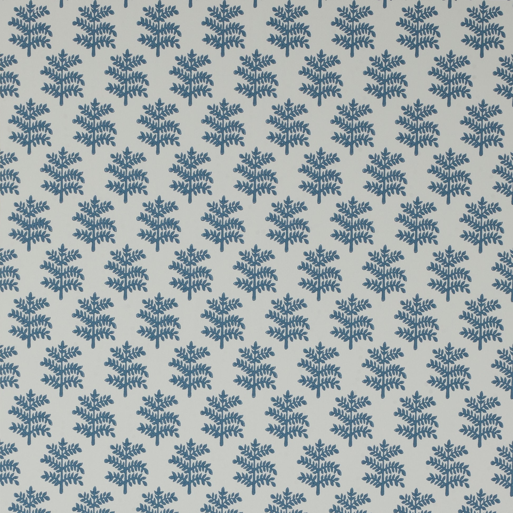 Rowan Wallpaper - Blue - J179W-05 - Jane Churchill