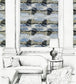 Royal Exchange Wallpaper - Taloyrs Grey/Platinum - ZPLW312971 - Zoffany