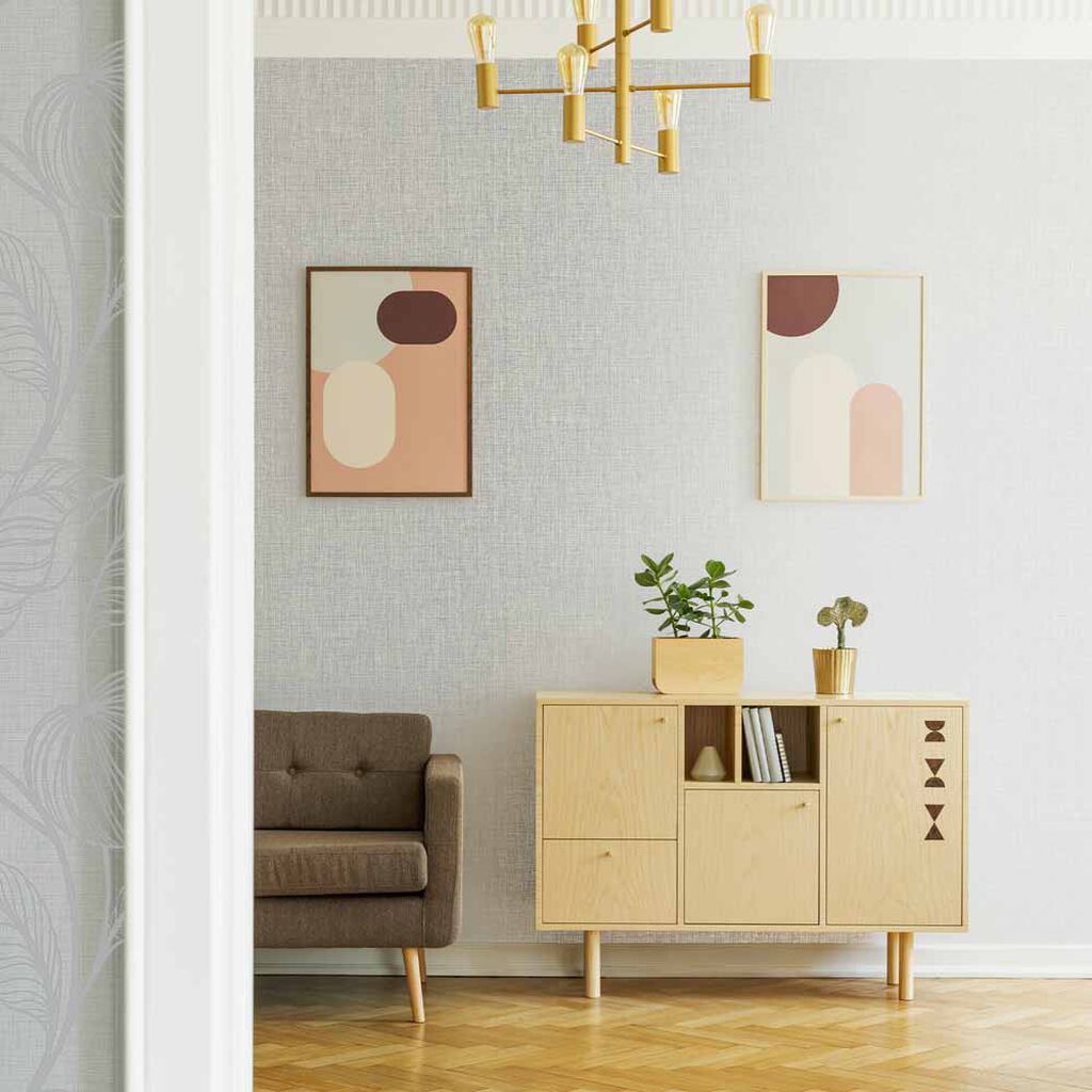 Royal Silk Wallpaper - Moonstone - Boutique Luxury