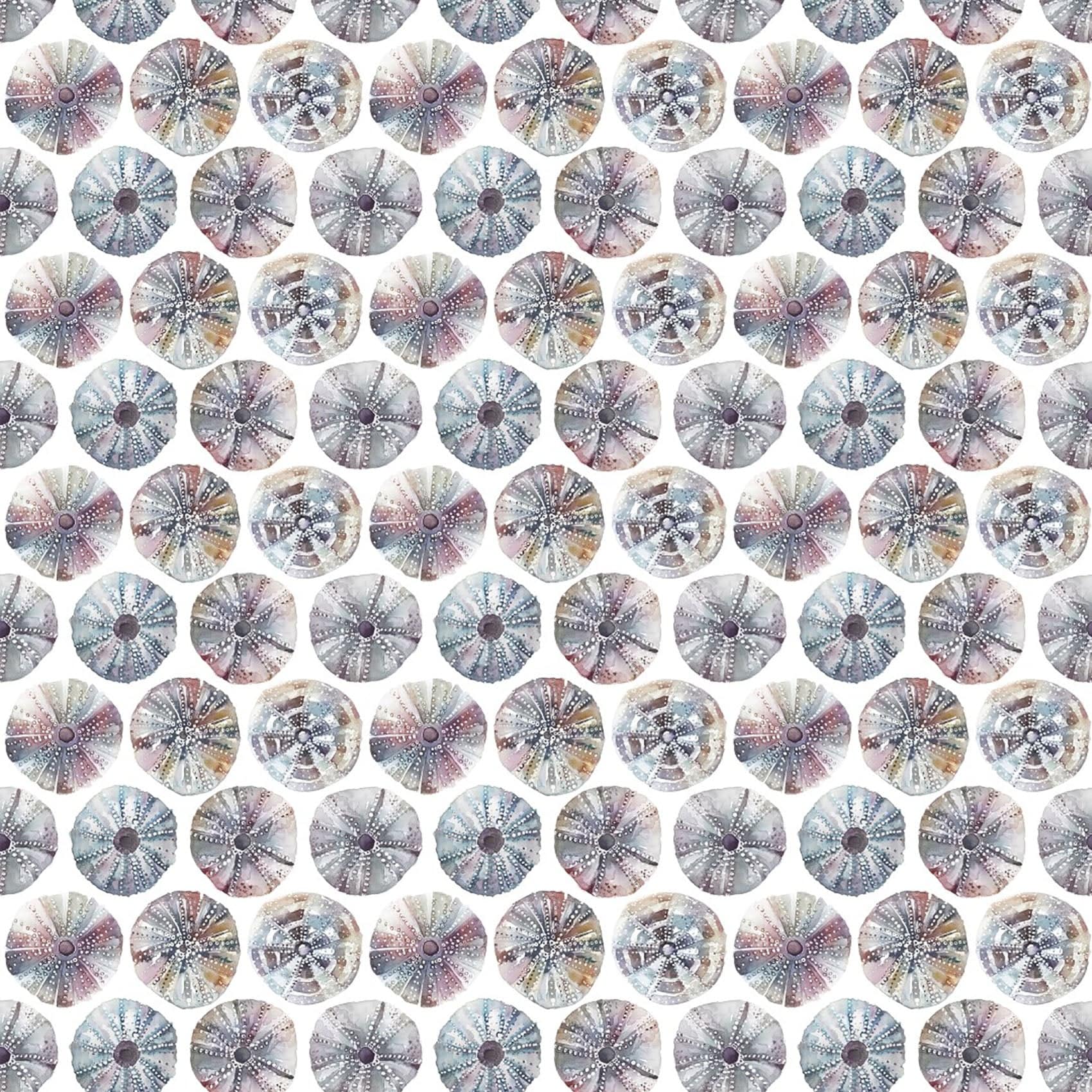Sea Urchins Abalone Fabric