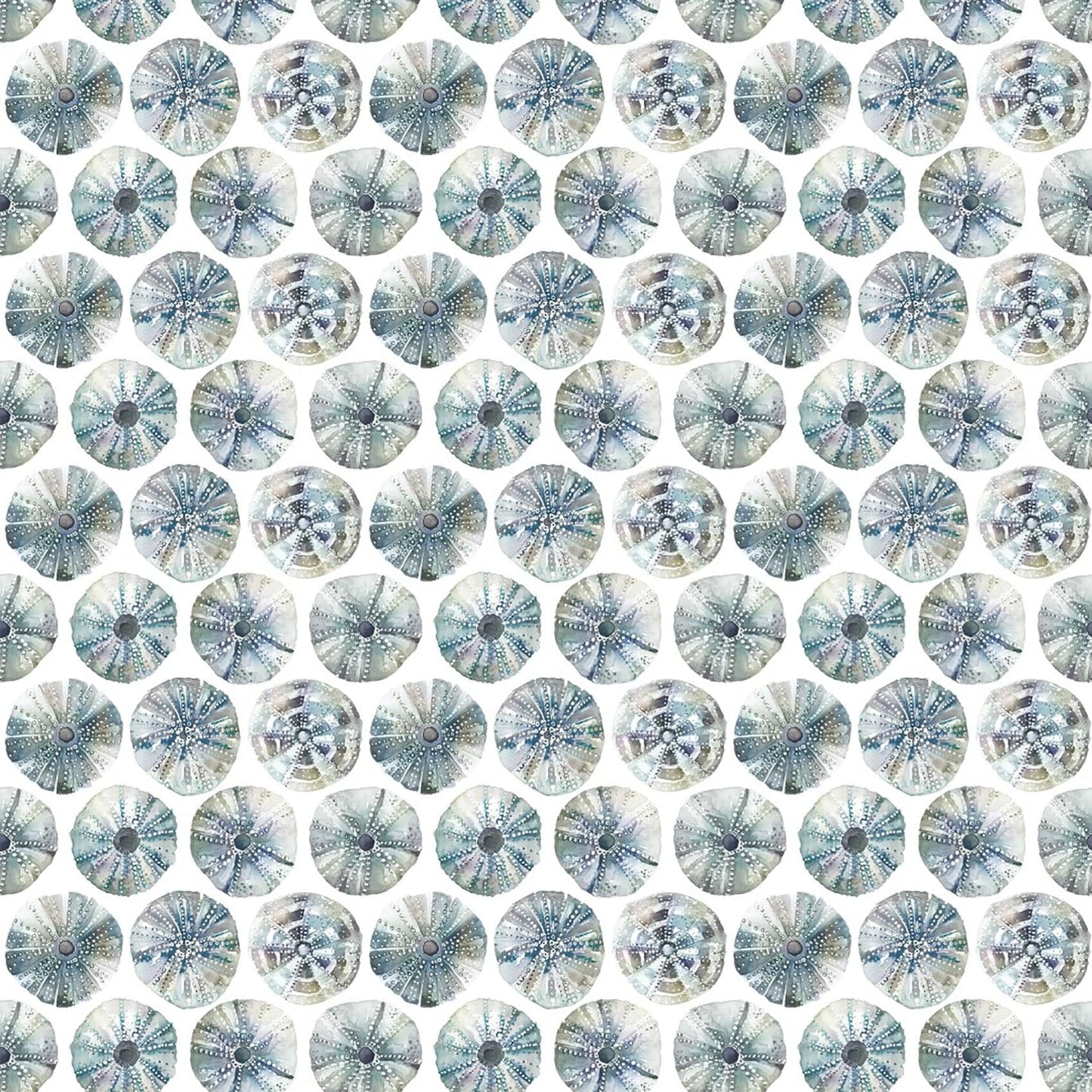 Sea Urchins Slate Fabric