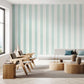 Wide Multi Stripe Wallpaper