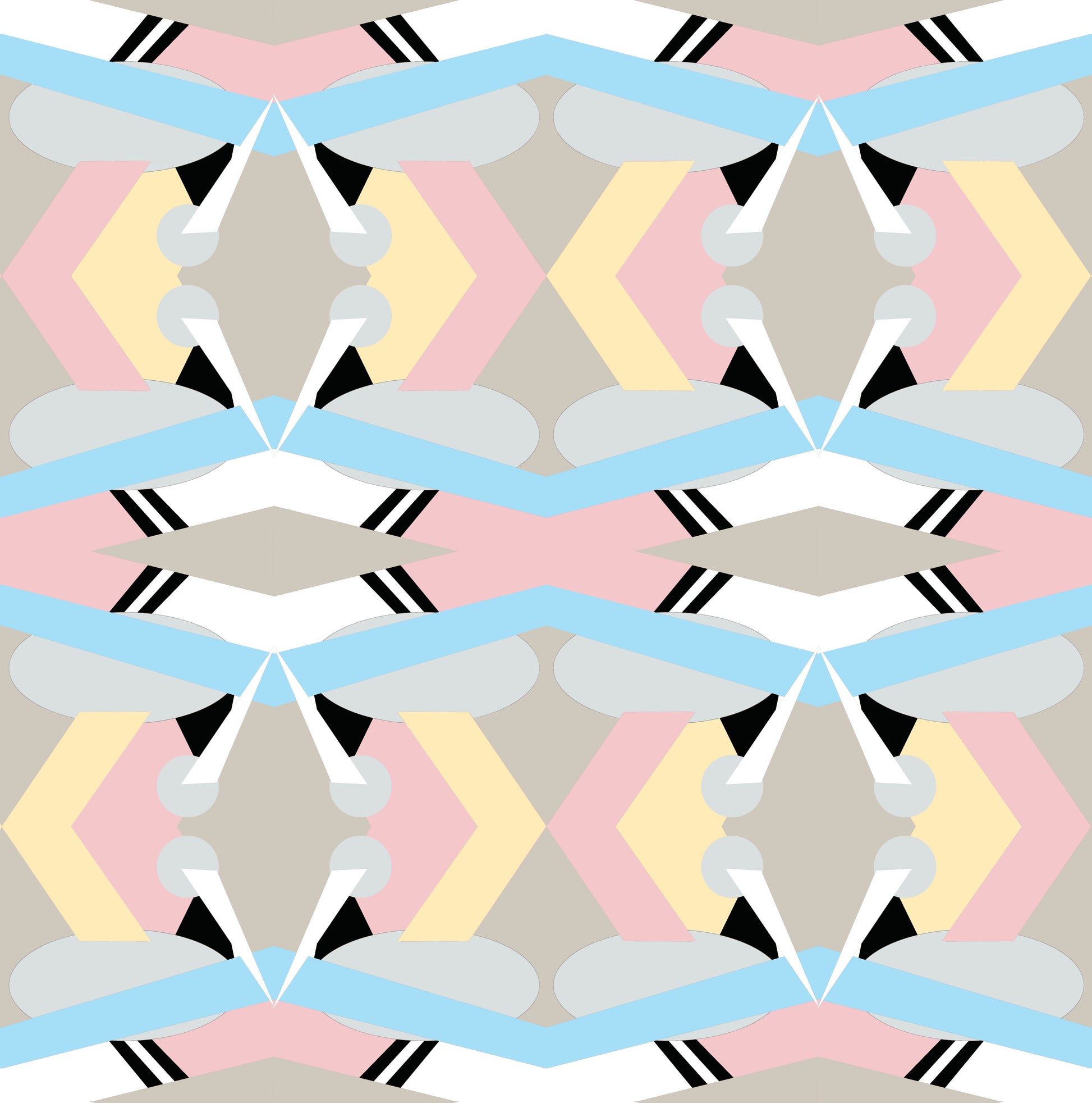 St Johns Fabric - Pink - Petronella Hall