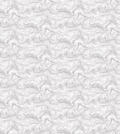 Meander Fabric - White
