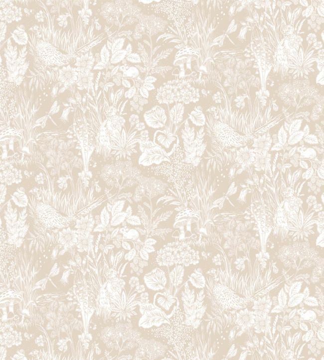 The Willows Fabric - Cream