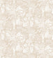 The Willows Fabric - Cream