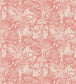 The Willows Fabric - Pink