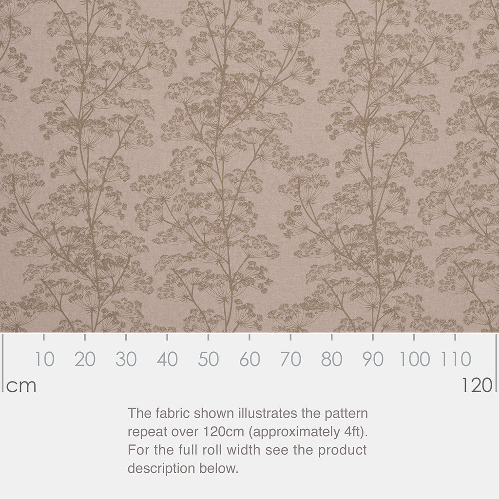 Cow Parsley Fabric - Green - Jim Lawrence