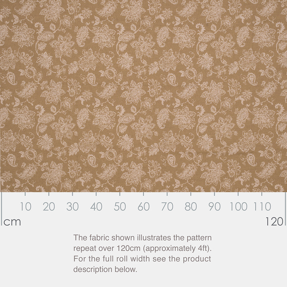 Cavendish Fabric - Gold - Jim Lawrence