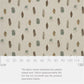 Featherdown Fabric - Cream - Jim Lawrence