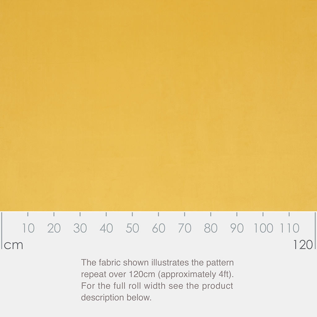 Hunstanton Velvet Fabric - Yellow - Jim Lawrence
