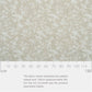Isabelle Printed Linen Fabric - White - Jim Lawrence