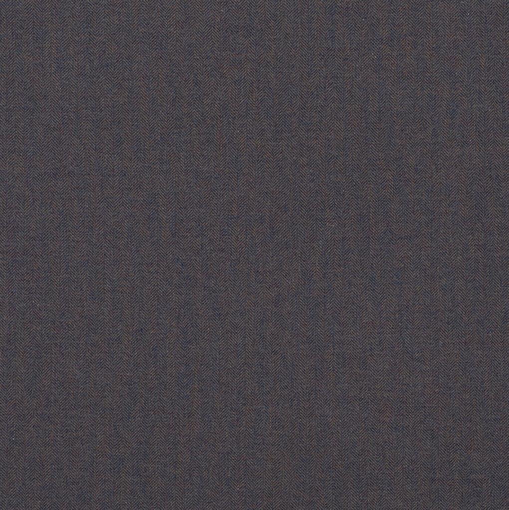 Lovat Herringbone Tweed Fabric - Black - Jim Lawrence