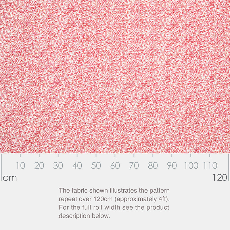Spring Leaf Fabric - Pink - Jim Lawrence