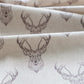 Stag Fabric - Pink - Jim Lawrence