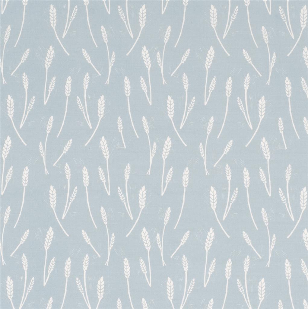 Wheatfield Fabric - Blue - Jim Lawrence