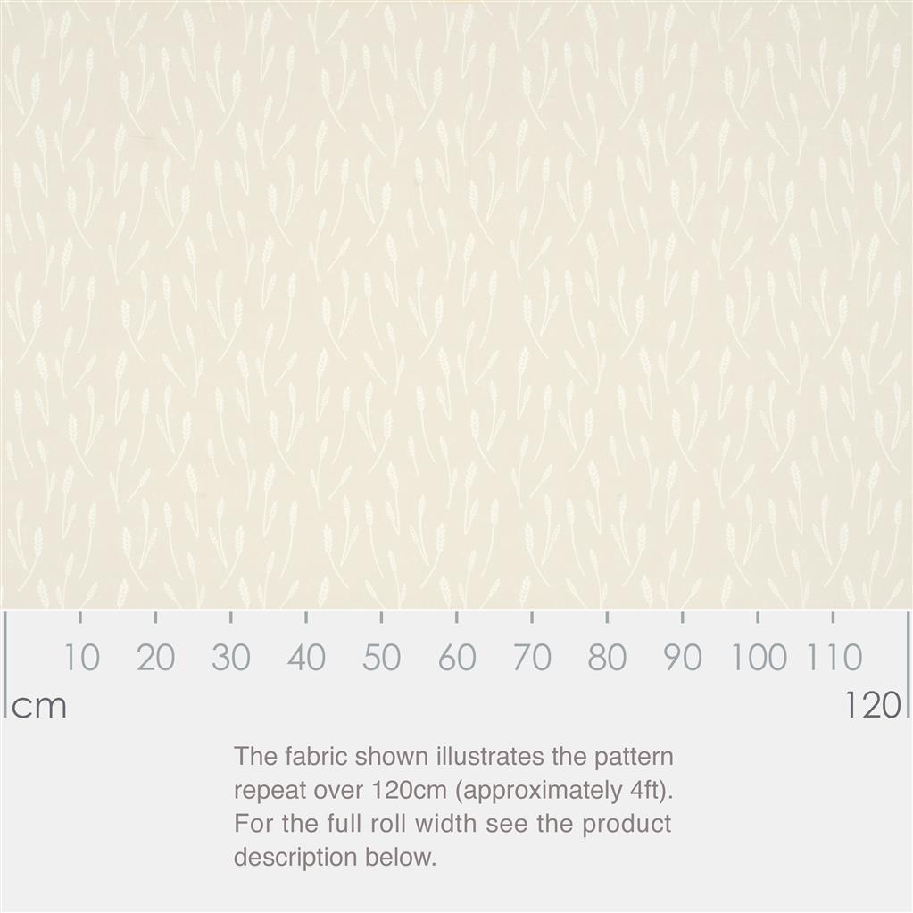 Wheatfield Fabric - Cream - Jim Lawrence