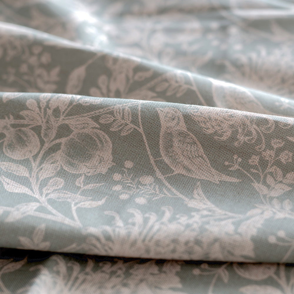 Woodland Fabric - Teal - Jim Lawrence