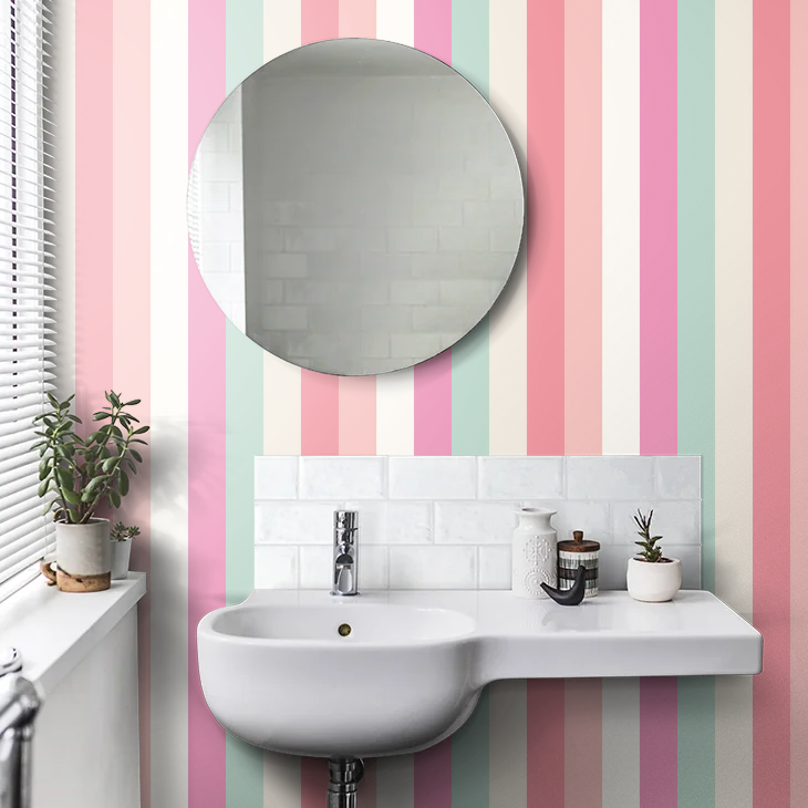 Rainbow Bloc Wallpaper