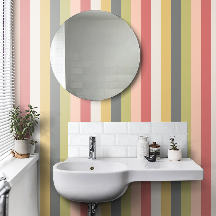 Rainbow Bloc Wallpaper