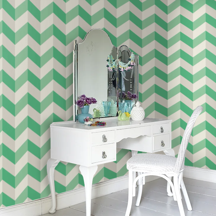 Illusion Chevron Wallpaper