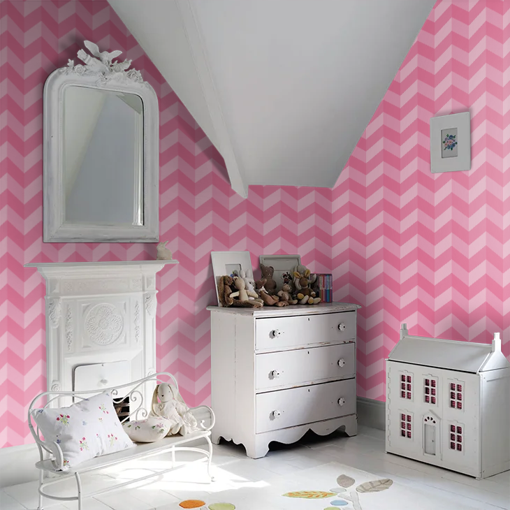 Illusion Chevron Wallpaper