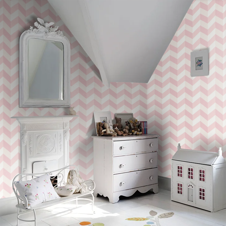 Illusion Chevron Wallpaper
