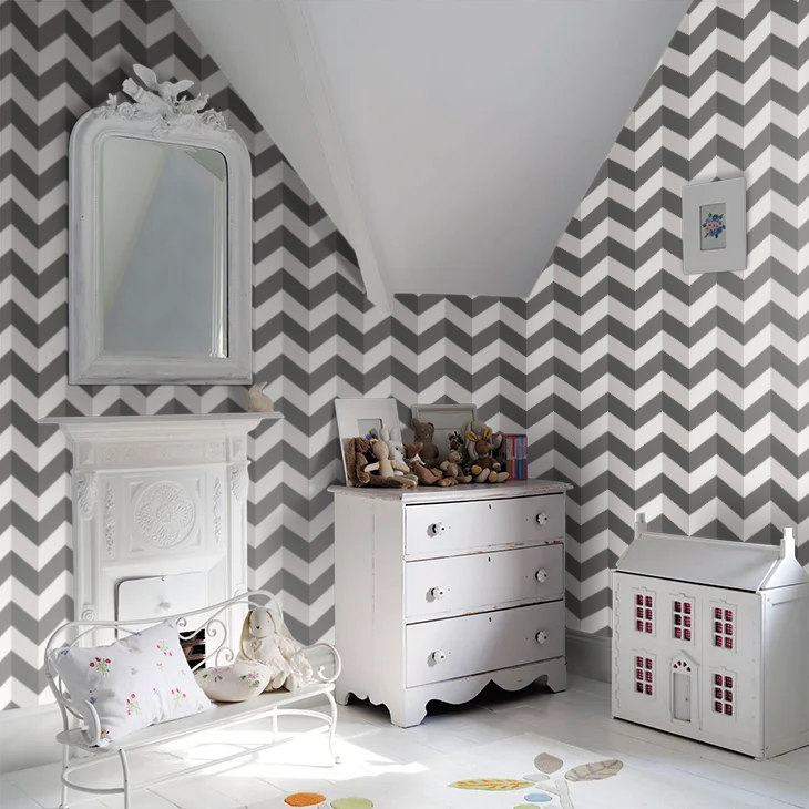 Illusion Chevron Wallpaper