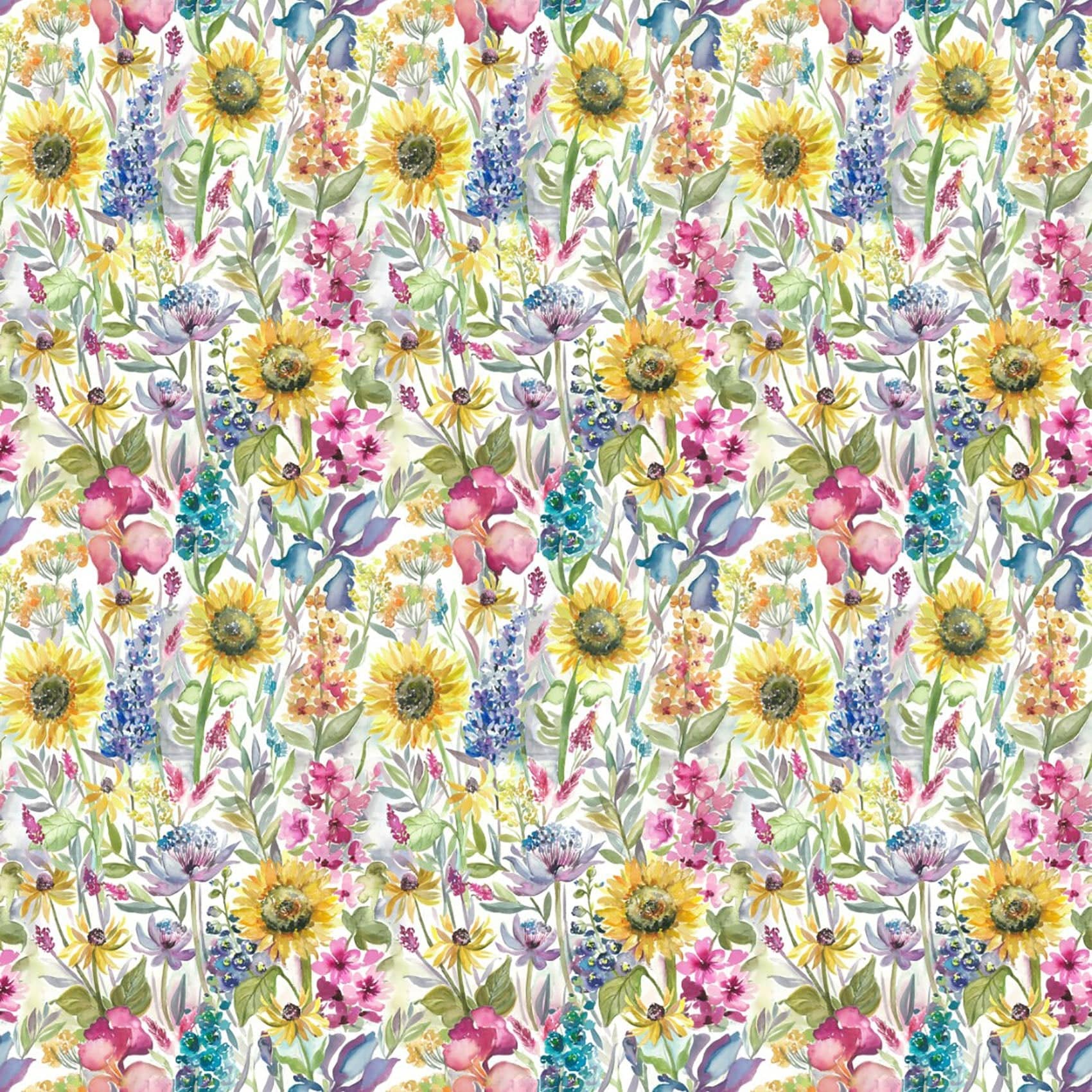 Sunflower Summer Cream Fabric
