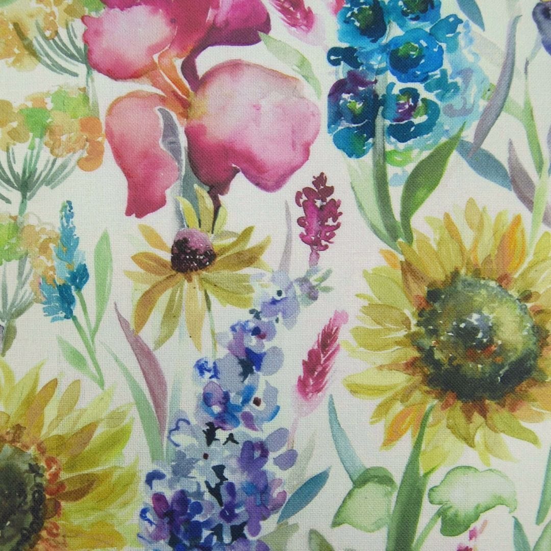 Sunflower Summer Cream Fabric